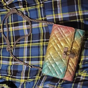 Kurt Geiger crossbody lock purse